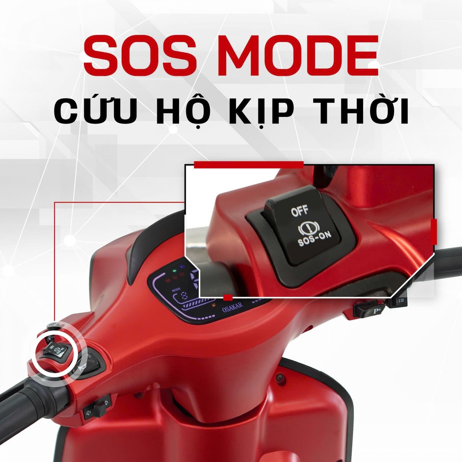 Xe máy điện Osakar Nispa Viva New 2025