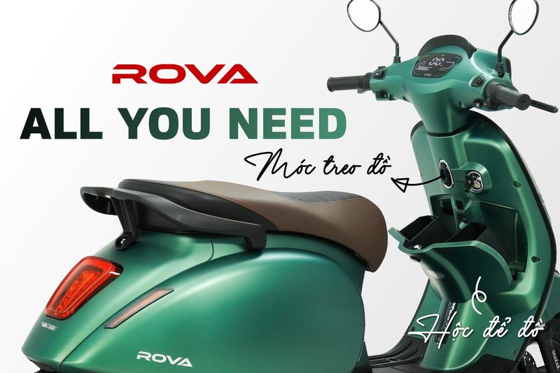 Xe máy điện Osakar Rova Việt Nhật