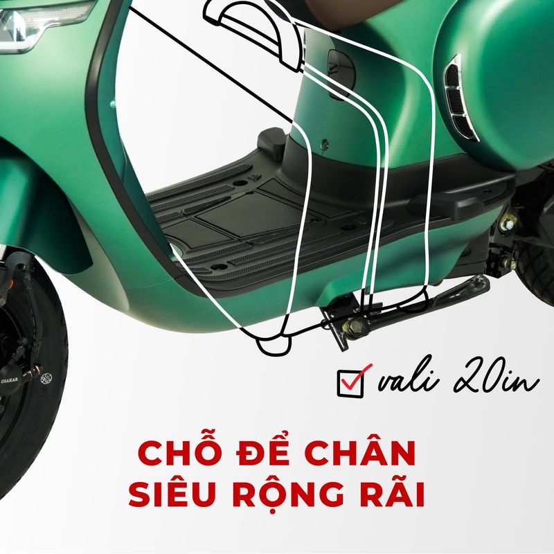 Xe máy điện Osakar Rova Việt Nhật