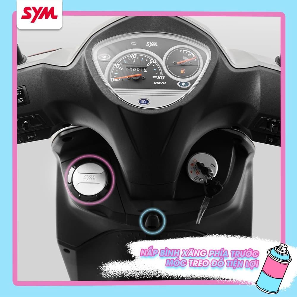 Xe ga 50cc SYM Shark EFI