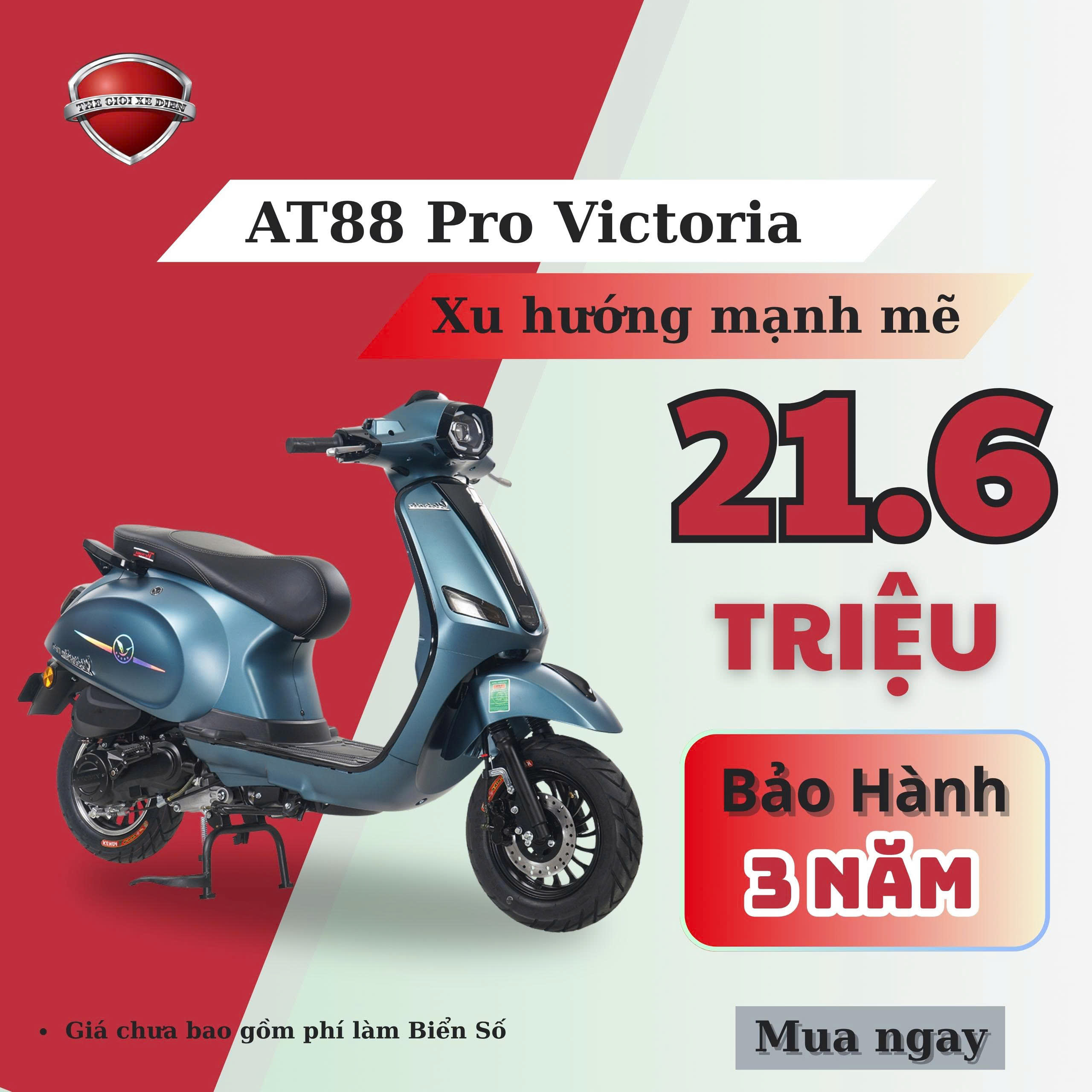 Xe ga 50cc AT88 Pro Victoria đời mới