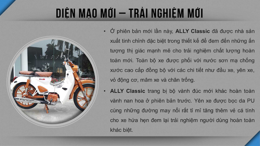 xe máy 50cc cub ally classic bản độ 2020