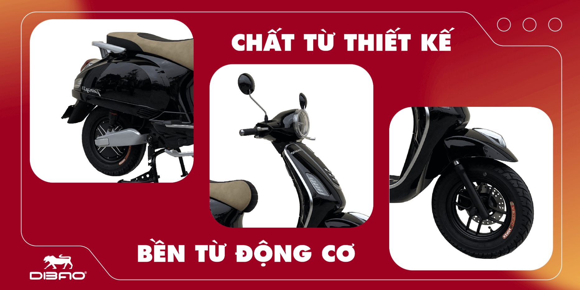 Xe máy điện Vespa Dibao Pansy S3