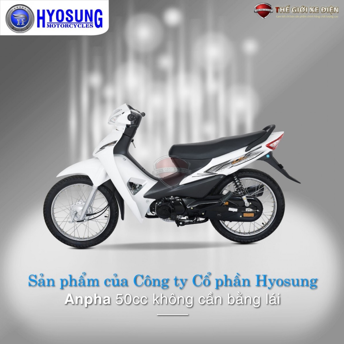 xe máy 50cc Wave Hyosung 2022