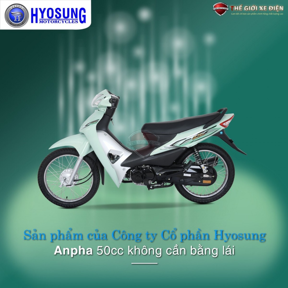 xe wave hyosung 50cc