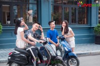 Xe Máy Điện JVC Vespas Đèn Tròn Phanh Đĩa