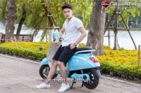 Xe Máy Điện Vespas Kingda Phanh Đĩa
