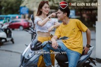 Xe Máy Điện Jeek New Dibao Phanh Đĩa