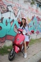 Xe Máy Điện Vespas Dibao Pansy 2019 Phanh Đĩa