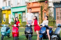 Xe Máy Điện Vespas Dibao Pansy 2019 Phanh Đĩa