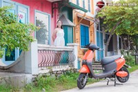 Xe điện DK Luxury hai phanh đĩa