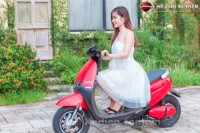 Xe điện DK Luxury hai phanh đĩa