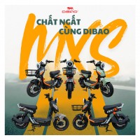 Xe Máy Điện Dibao MXS - Dùng 2 Phanh Đĩa