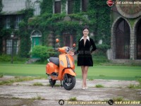 Xe Máy Điện Dibao Tesla Chic 2024 Đèn Tròn