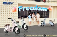 Xe Đạp Điện DK Lyva Cola Dùng 4 Ắc Quy 24Ah
