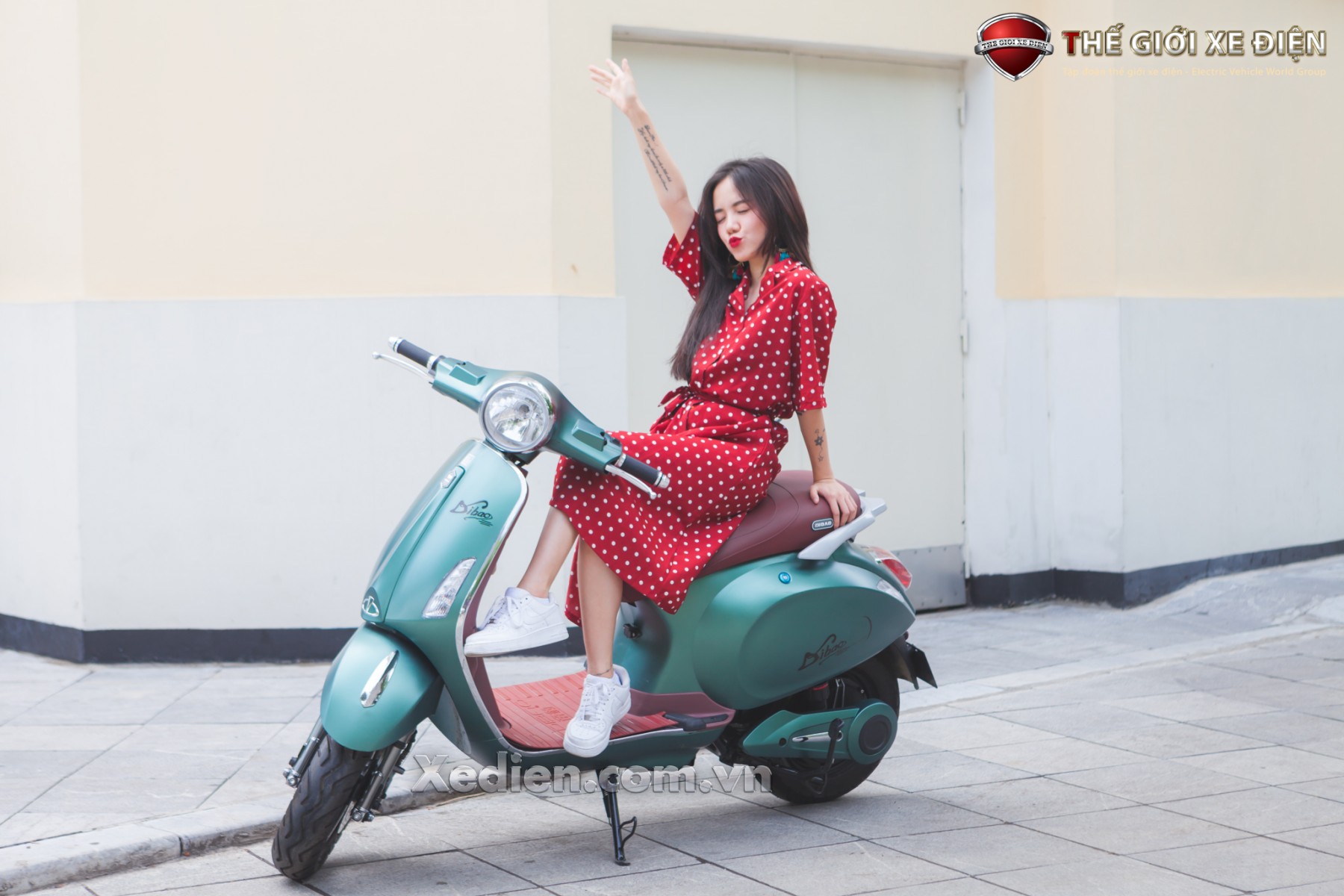 xe điện vespa dibao chính hãng