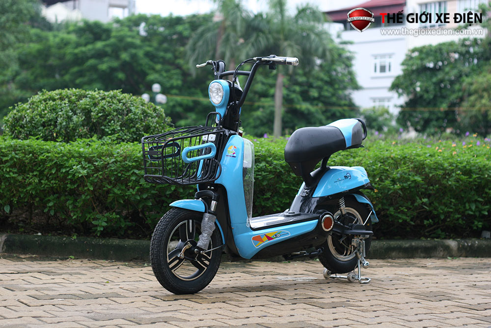 Xe đạp điện Aima Moka màu xanh ngọc xe-dap-dien-aima-moka-xanh-ngoc