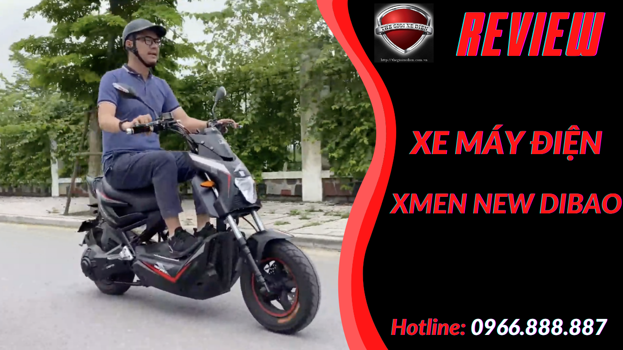 Xe Máy Điện Xmen New S Dibao Phong Cách Thể Thao Đường Phố Dành Cho Học Sinh | Thế Giới Xe Điện