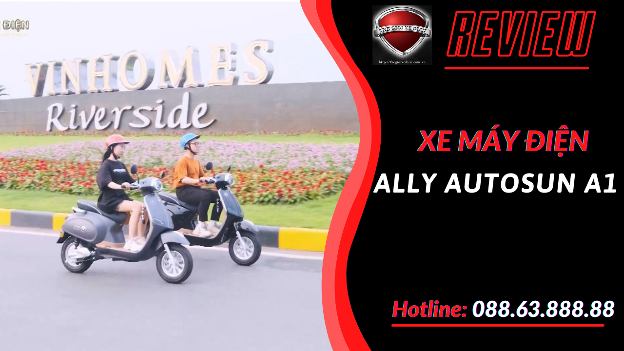 Xe Máy Điện ALLY AUTOSUN A1 - Lựa Chọn Thông Thái 