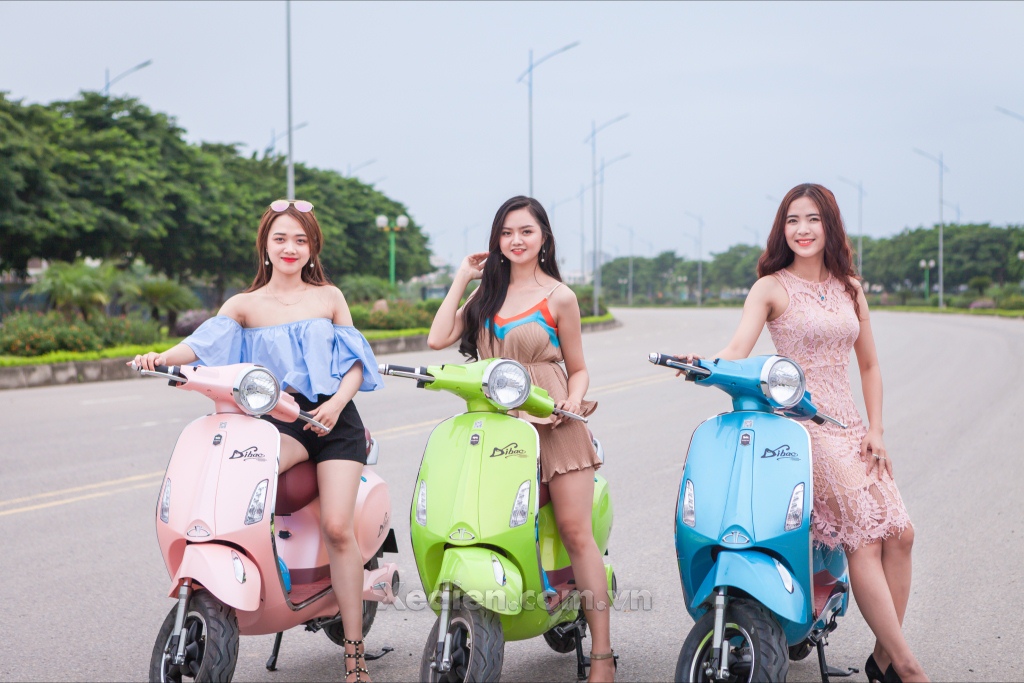 Xe điện Vespas Dibao 2017