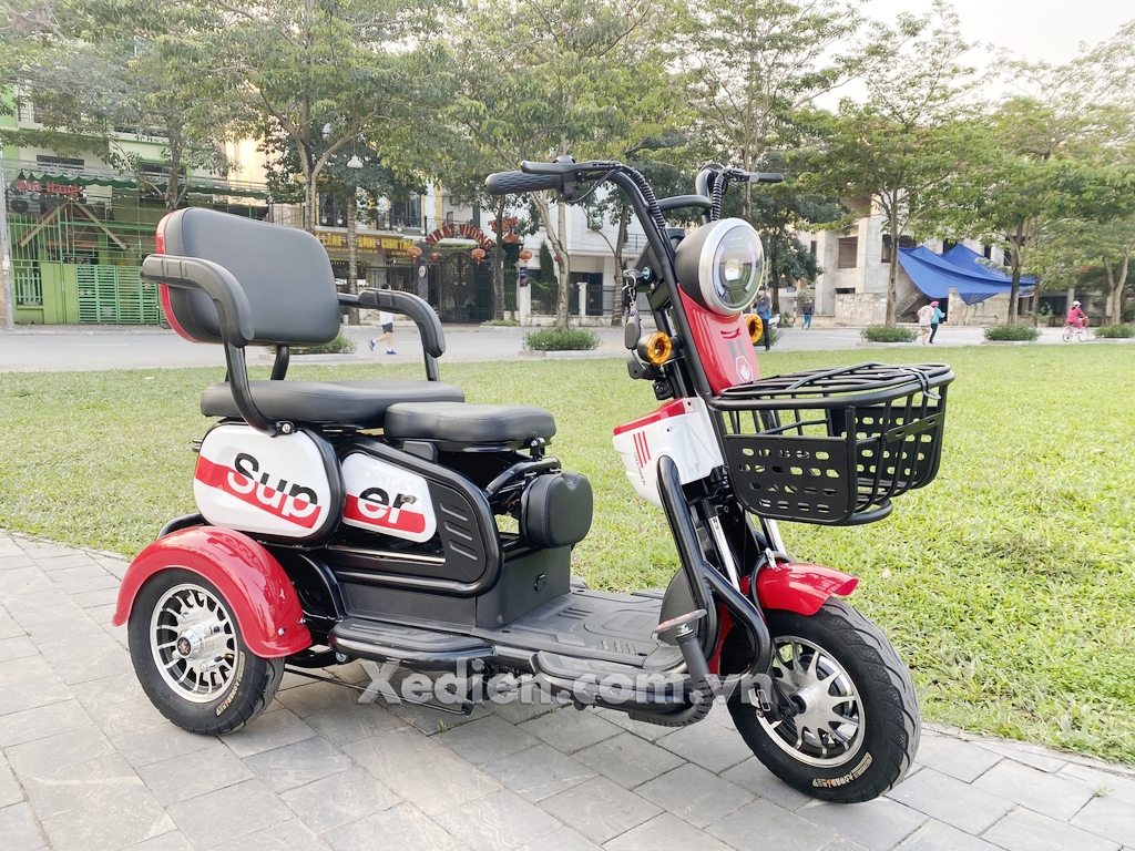 Xe Đạp Điện 3 Bánh Super