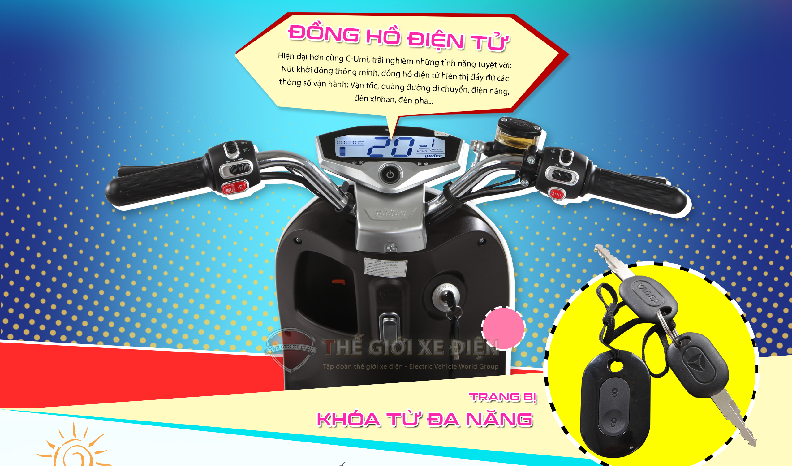 xe dien c-umi yadea chinh hang
