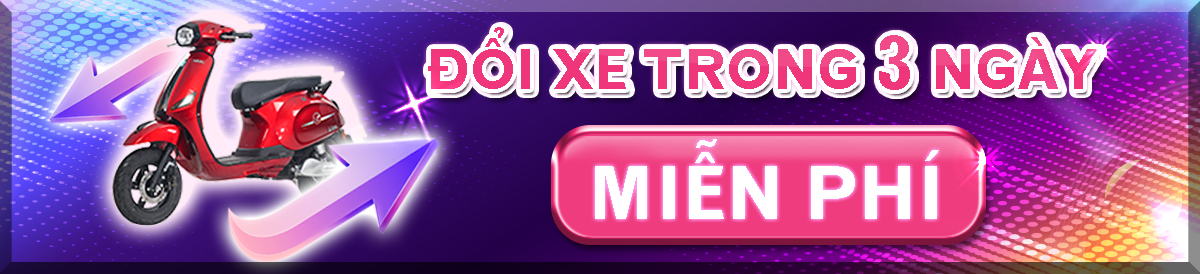 đổi xe đạp điện miễn phí trong 3 ngày