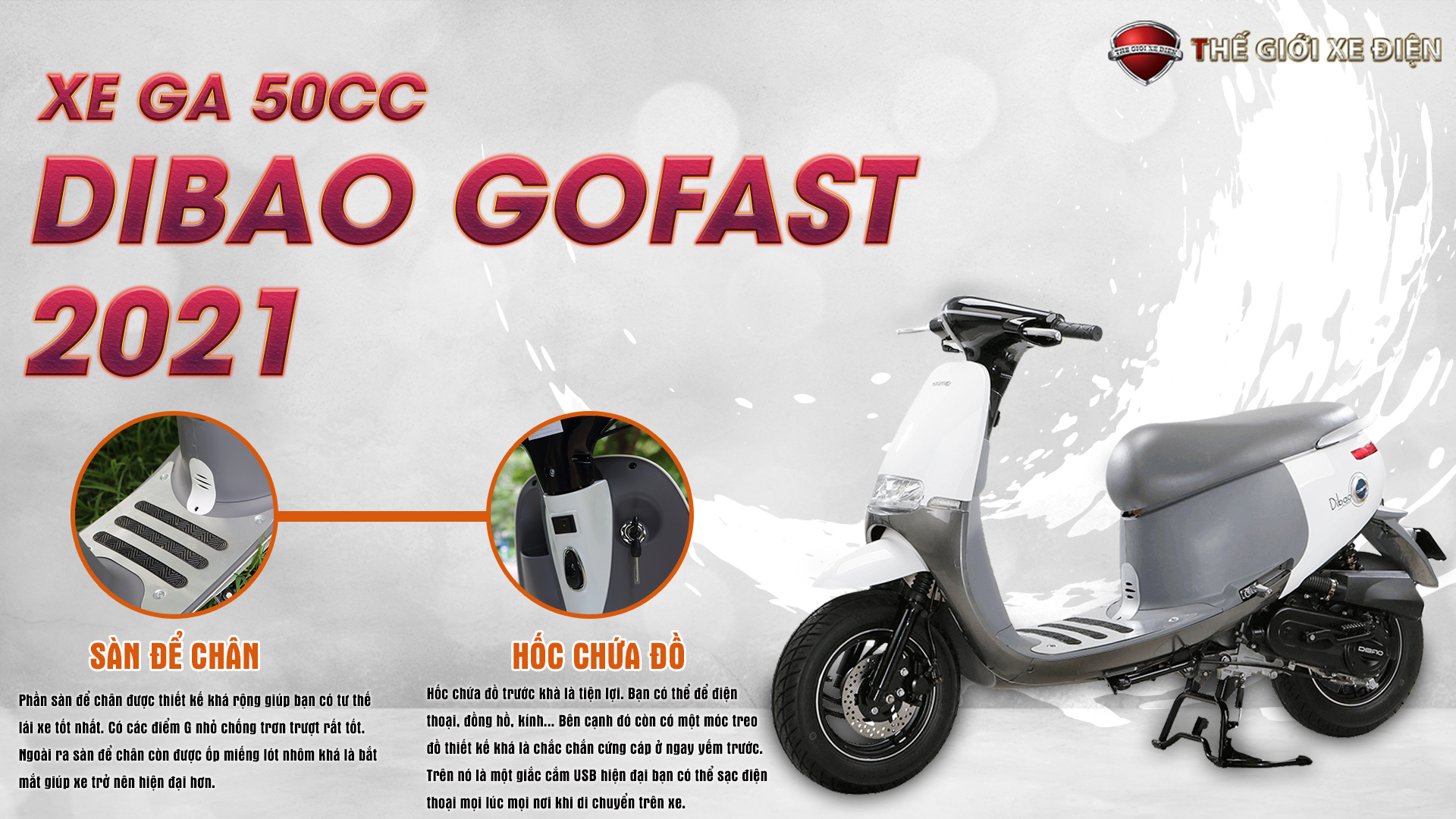 xe ga 50cc Dibao Gofast 2021
