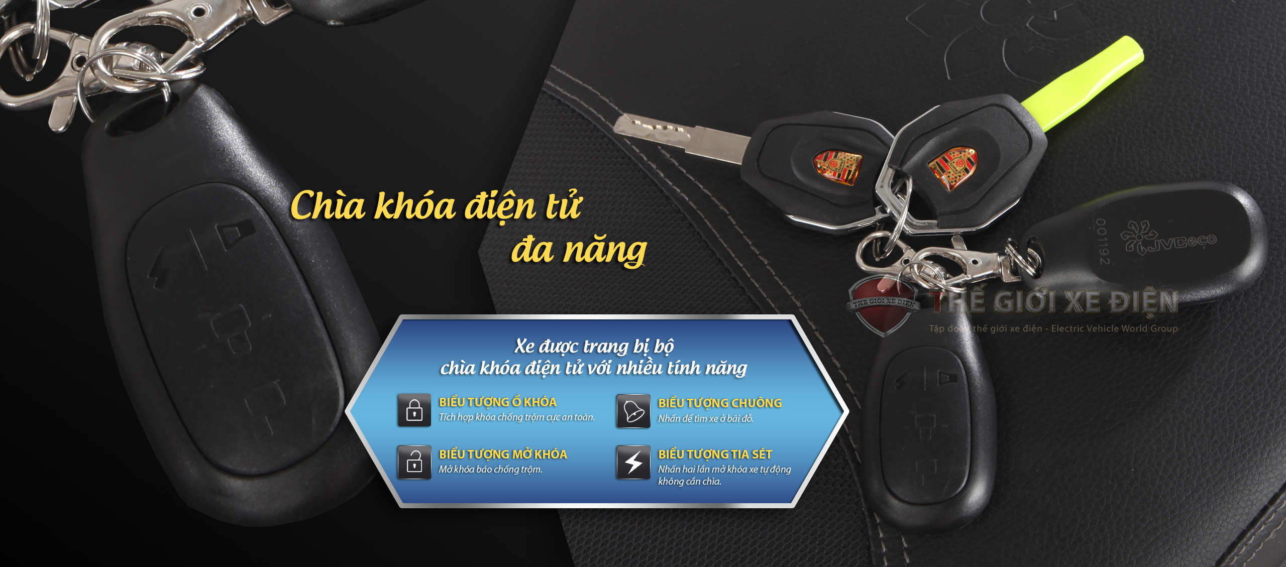 Trang bị chìa khóa điện tử đa năng đảm bảo sự an toàn