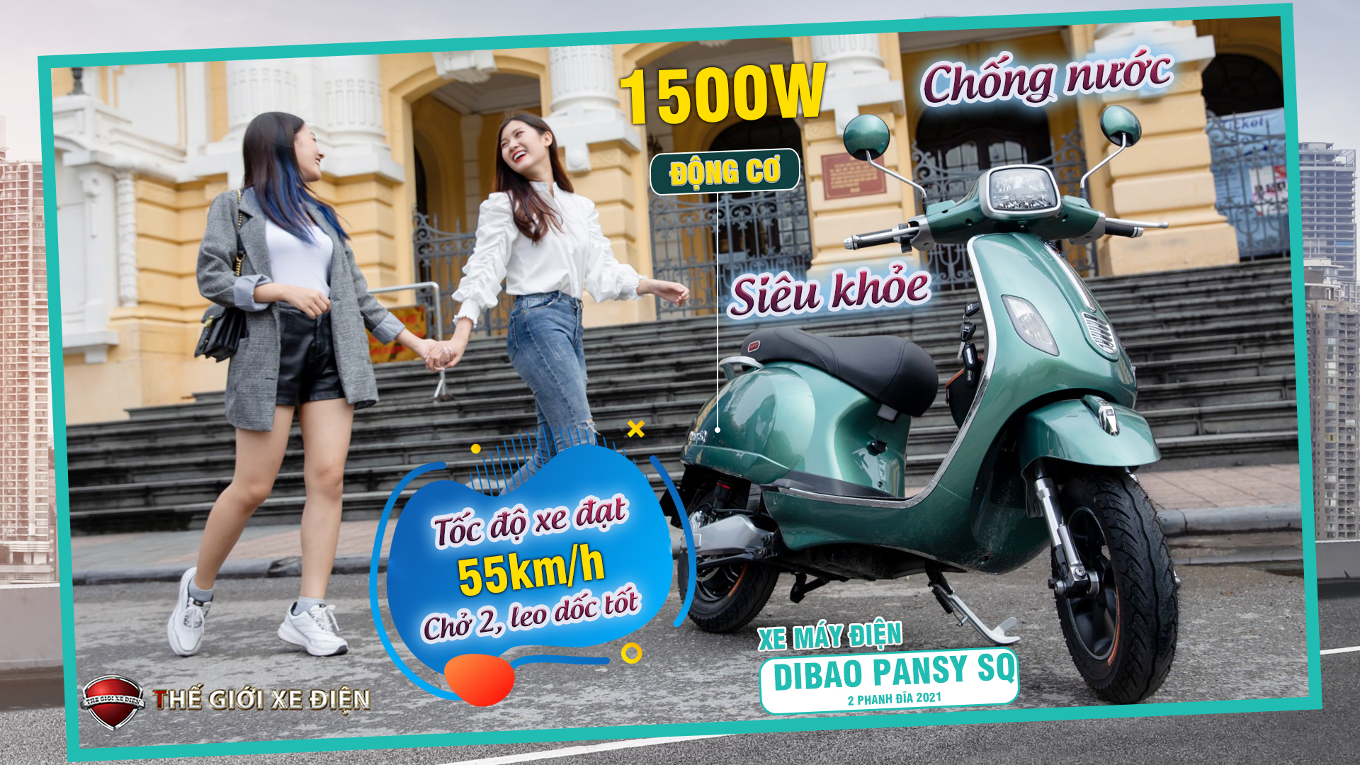 Xe máy điện Dibao Pansy SQ