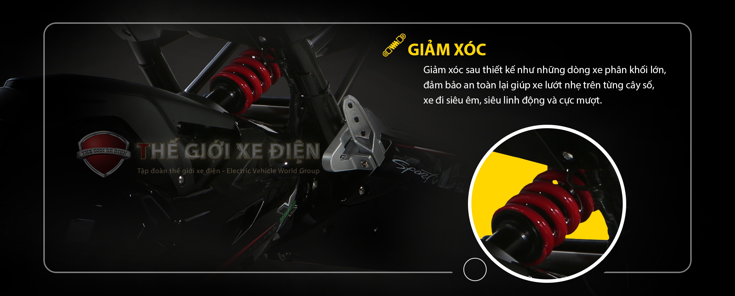 giam xoc xe dien jvc eco