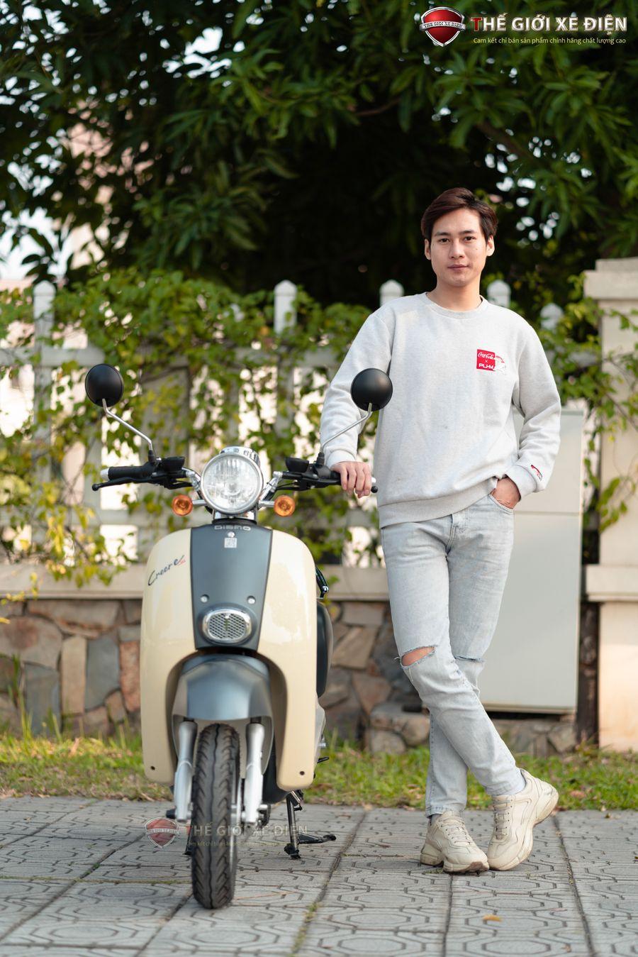 Xe máy diện Dibao Creer E 2 phanh đĩa Xe máy diện Dibao Creer E 2 phanh đĩa