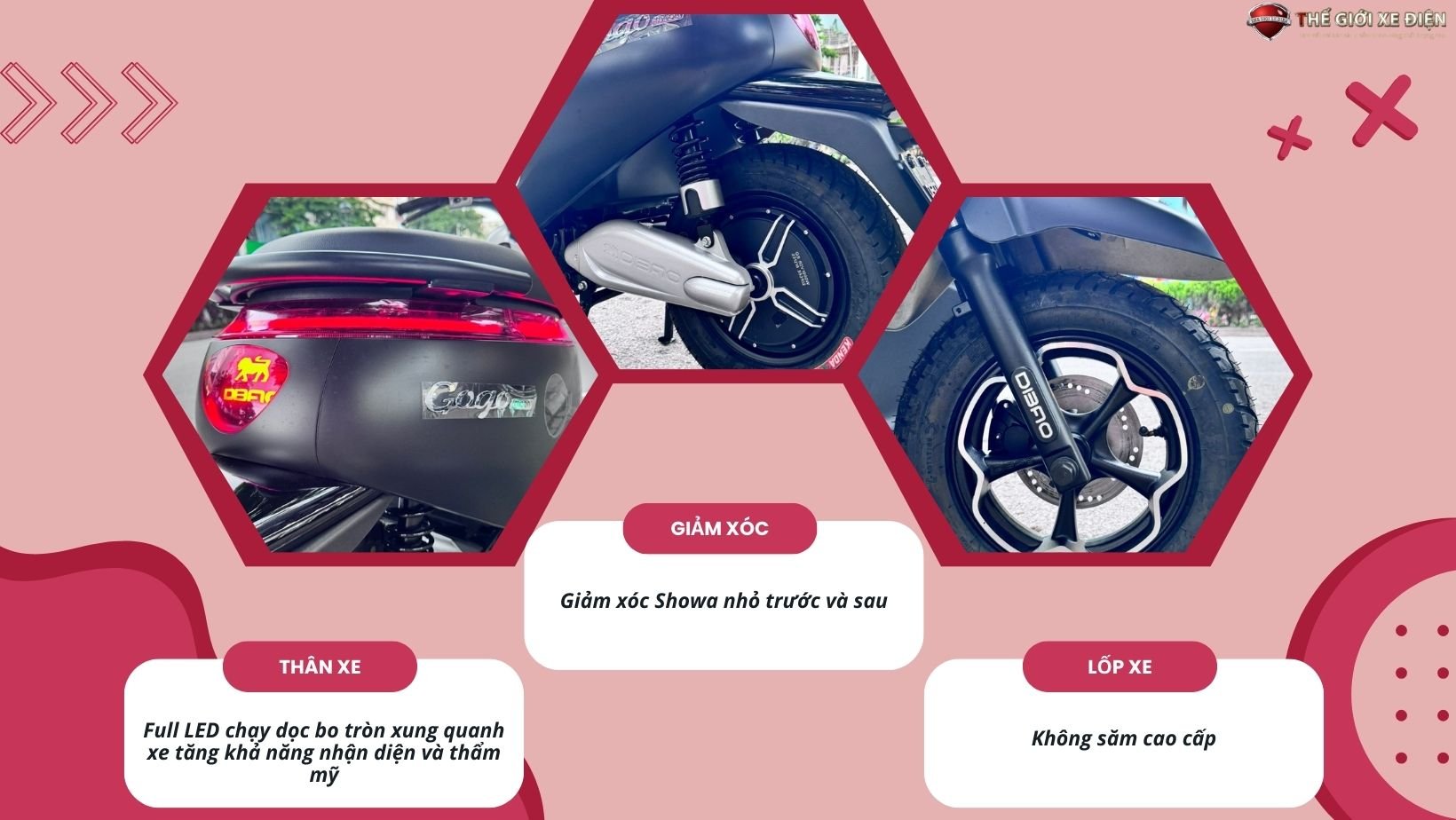 Xe máy điện Dibao Gogo Moon đời mới nhất Xe máy điện Dibao Gogo Moon đời mới nhất