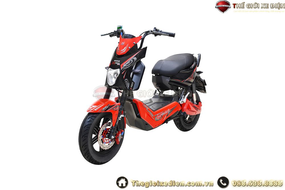 Xe máy điện Osakar Xmen Pro Việt Nhật - 2 phuộc sau