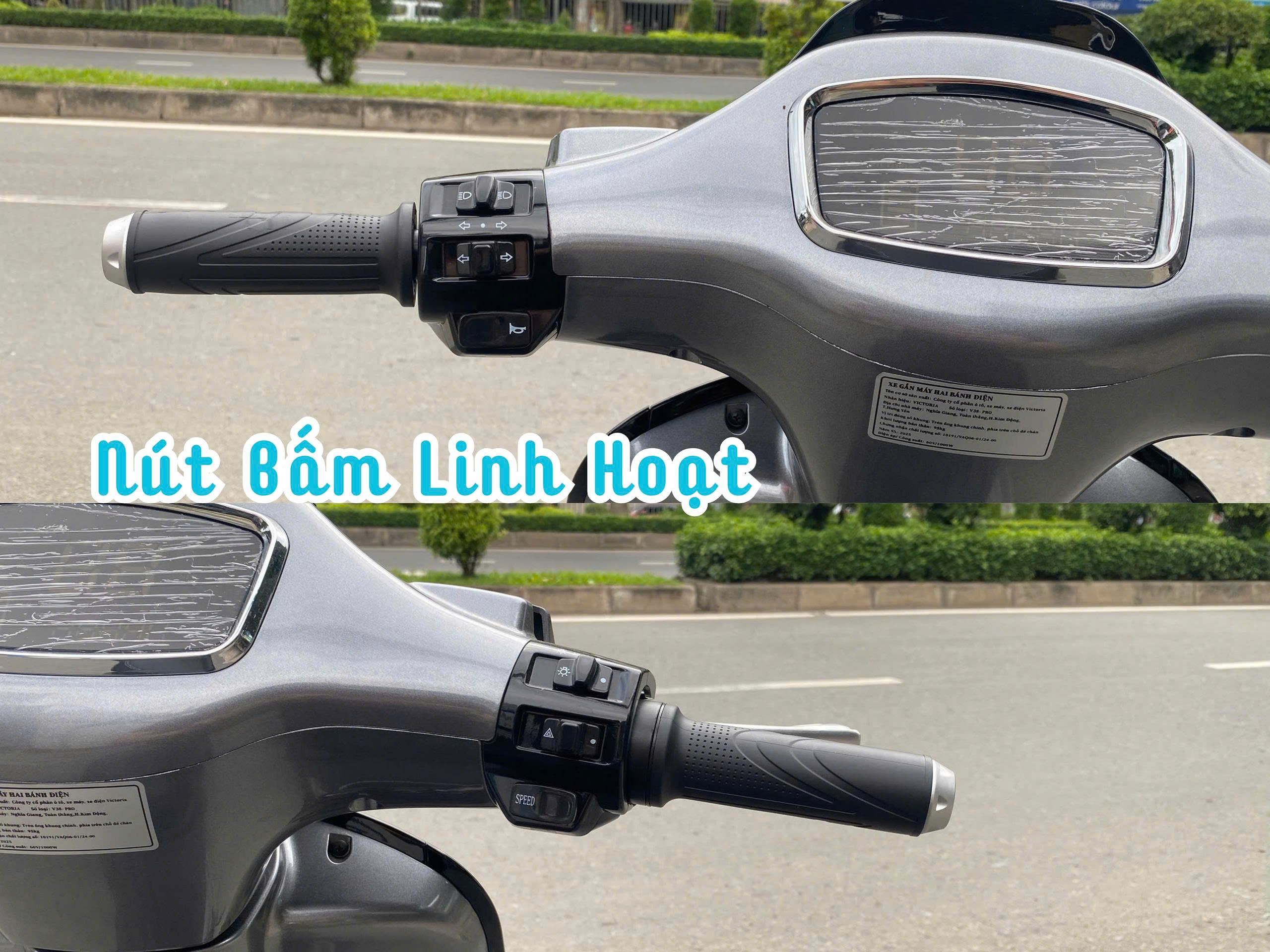 Hệ thống giảm xóc hiện đại, êm ái