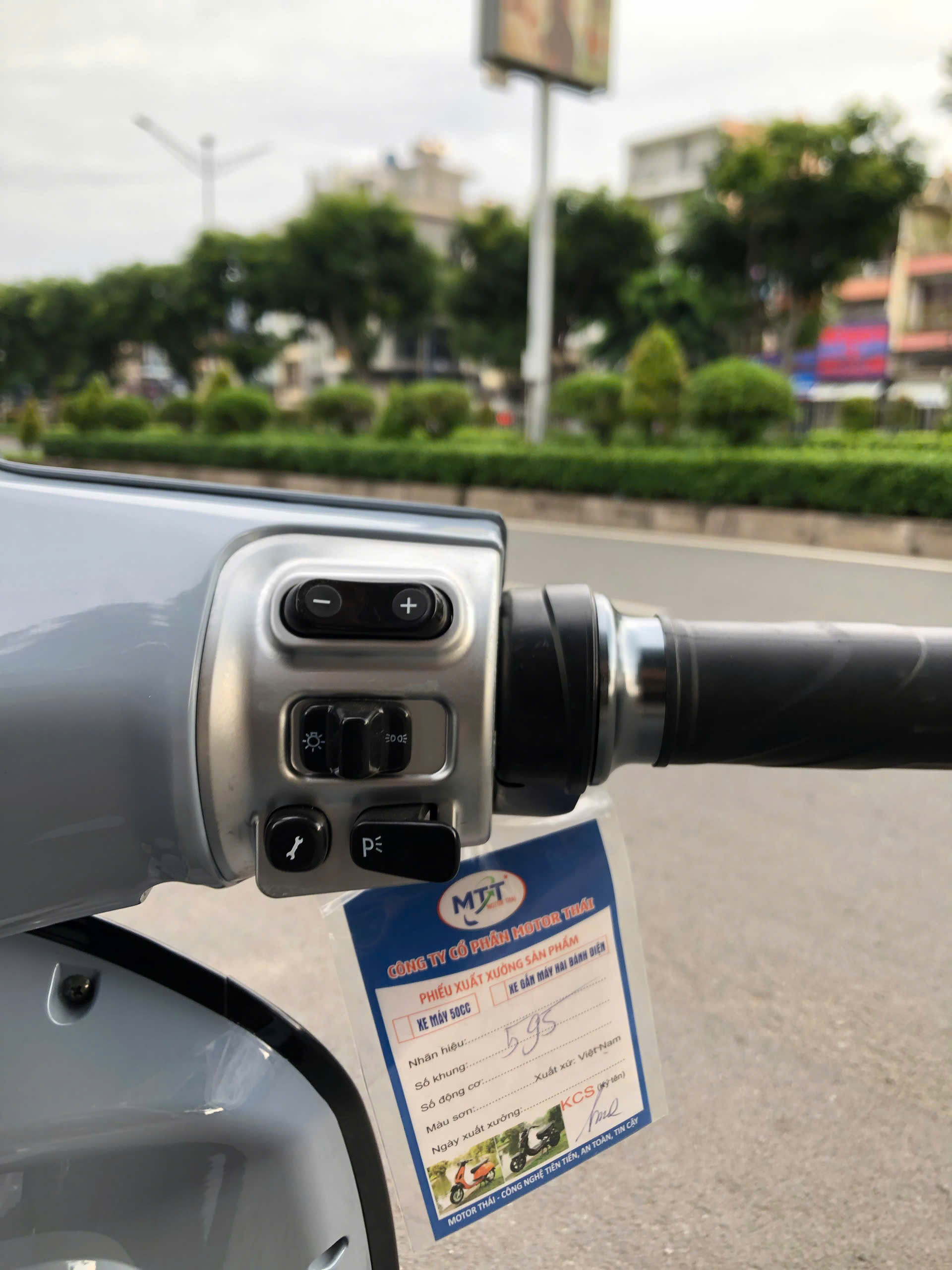 Xe Máy Điện Vespa Motor Thái VR3
