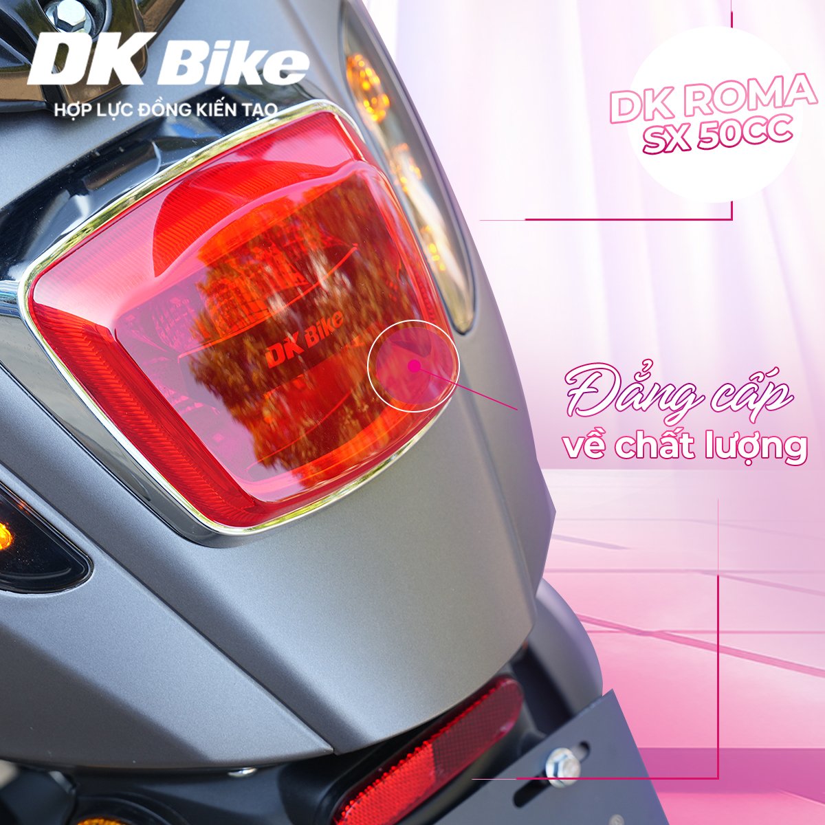 Xe ga 50cc DK Roma SX Xe ga 50cc DK Roma SX