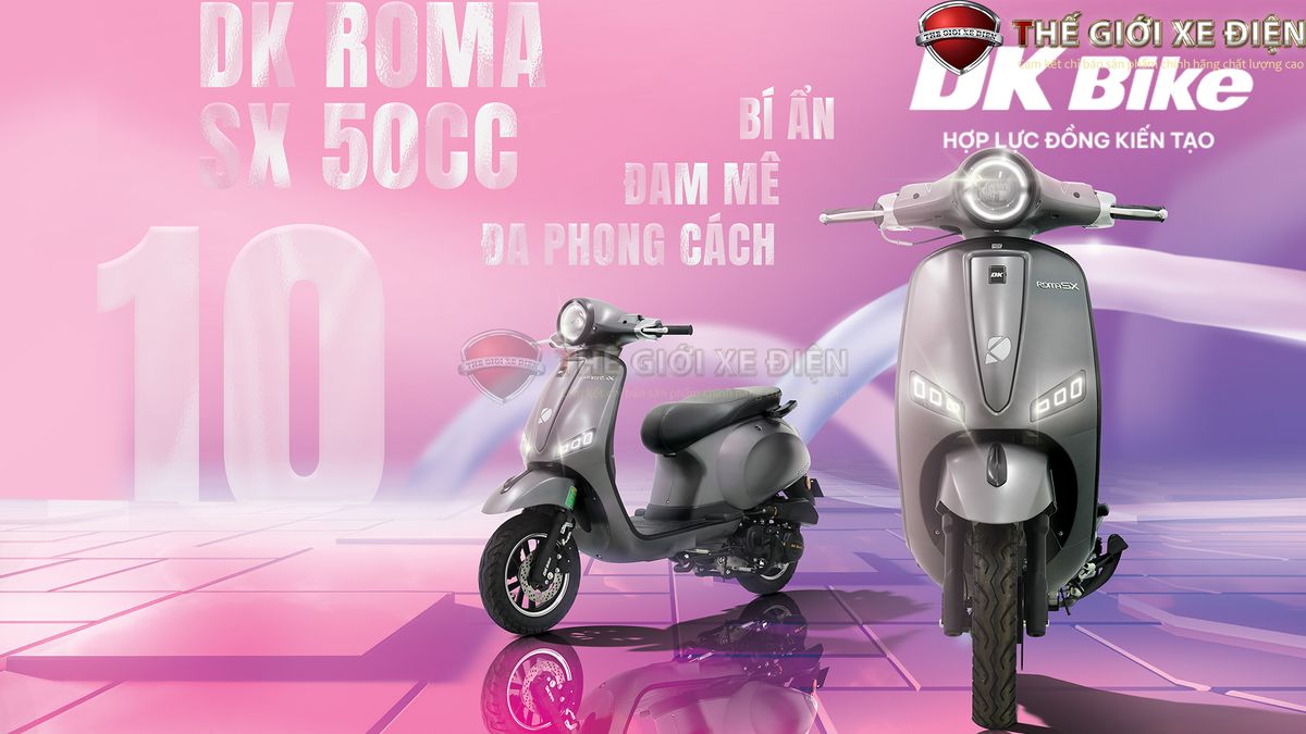 Xe ga 50cc DK Roma SX Xe ga 50cc DK Roma SX