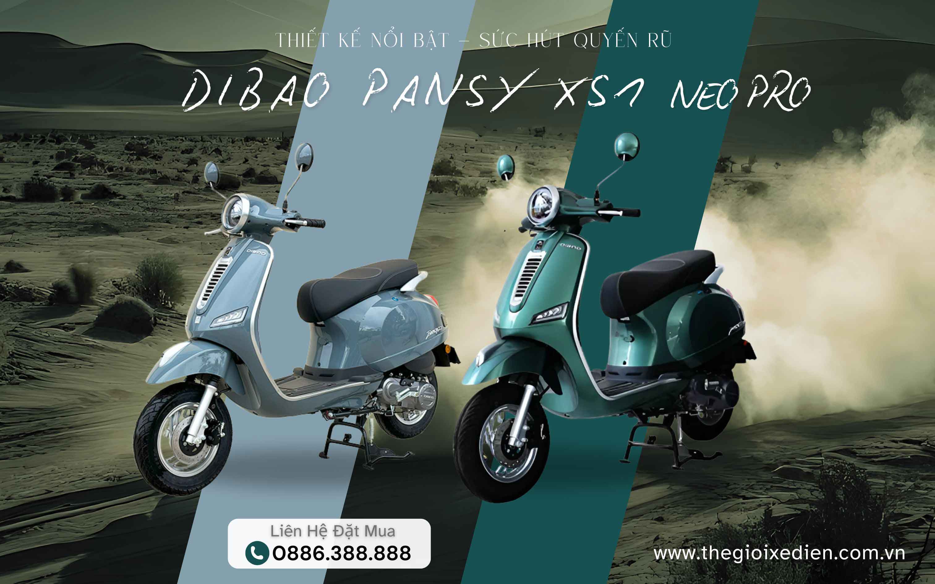 Xe ga 50cc Dibao Pansy XS1 Neo Pro Xe ga 50cc Dibao Pansy XS1 Neo Pro