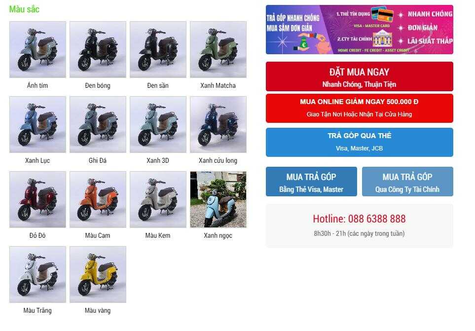 Xe ga 50cc Giorno HSV2 A Hyosung Korea chất lượng cao Xe ga 50cc Giorno HSV2 A Hyosung Korea chất lượng cao