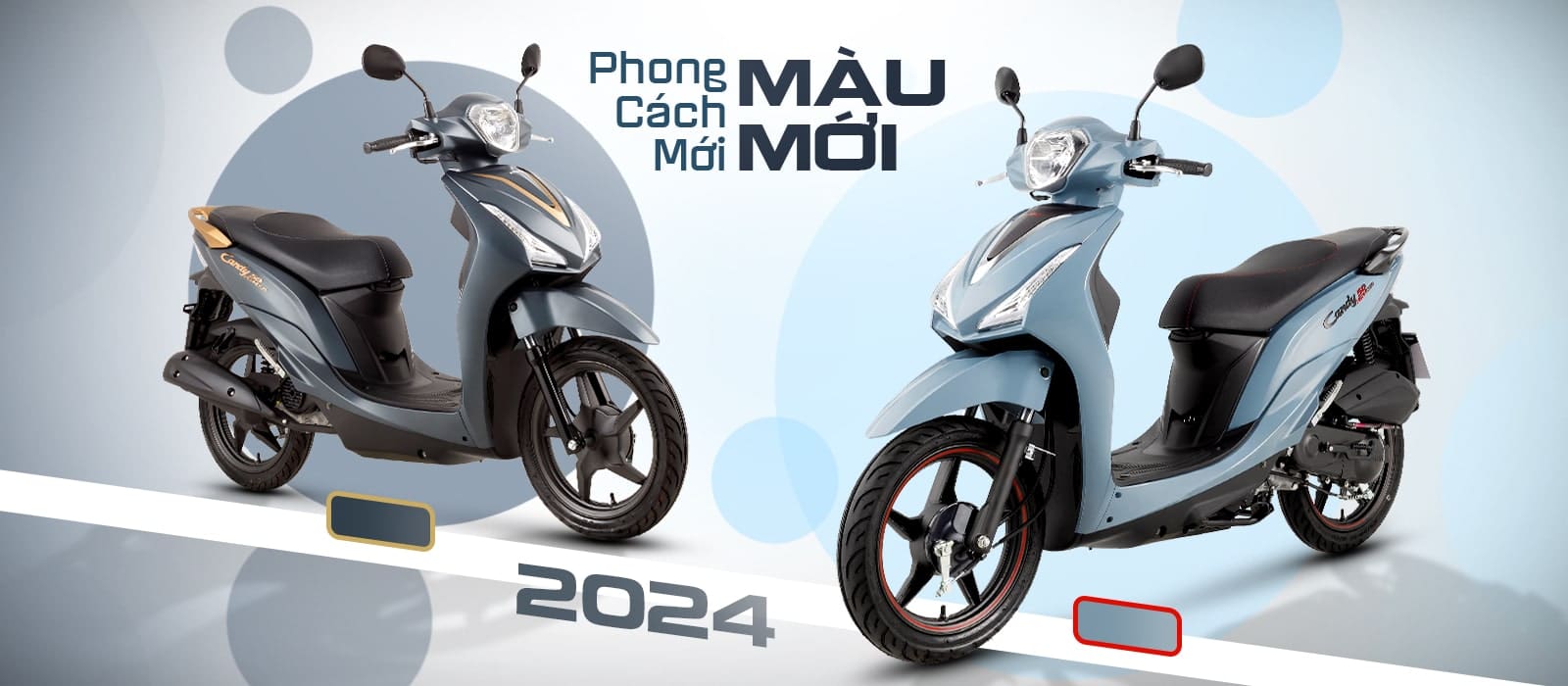 Xe Ga 50cc KYMCO Candy Hermosa Xám/Đen Nhám Xe Ga 50cc KYMCO Candy Hermosa Xám/Đen Nhám