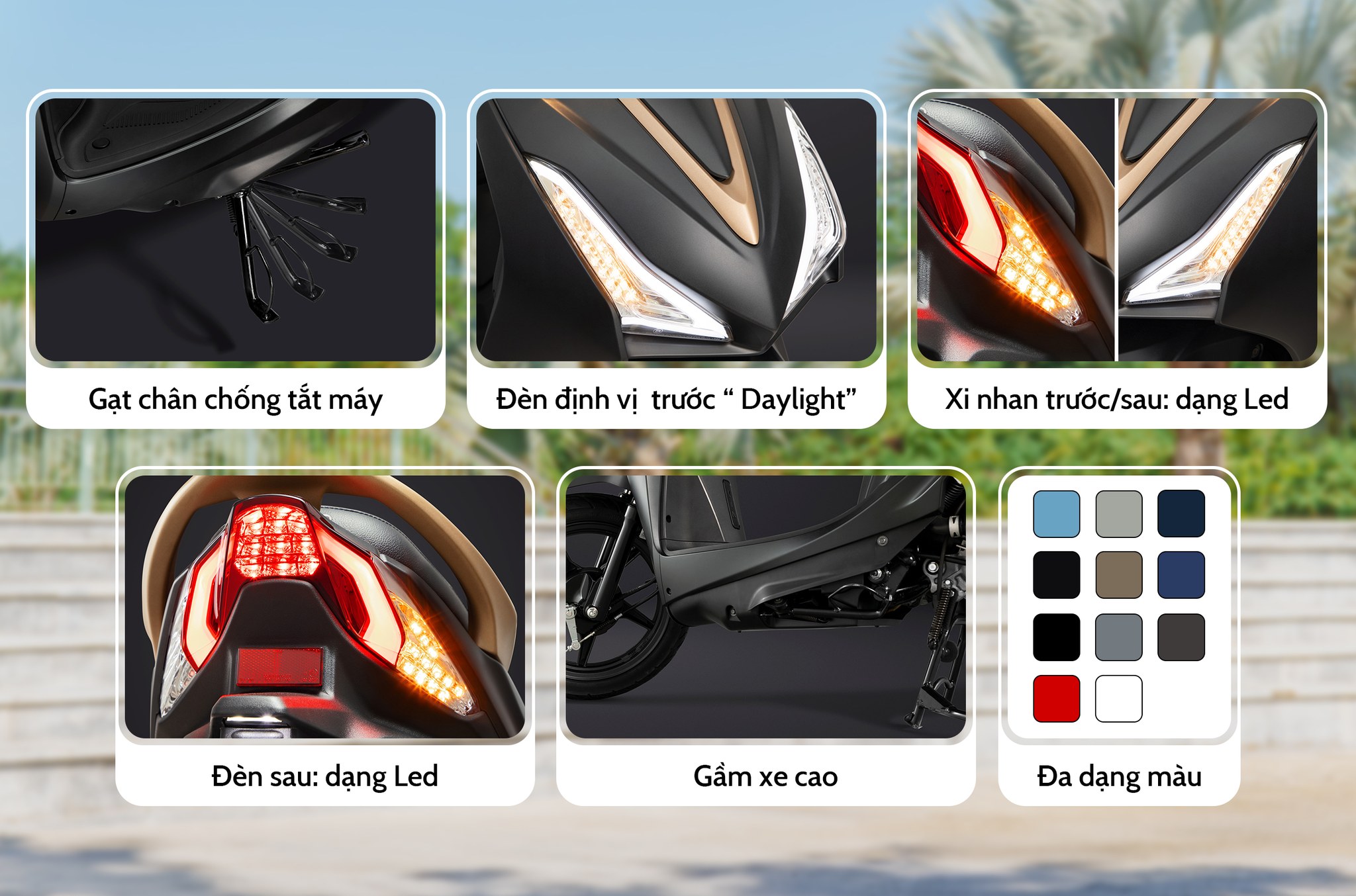 Xe ga 50cc KYMCO Candy Hermosa xám xi măng đời mới Xe ga 50cc KYMCO Candy Hermosa xám xi măng đời mới