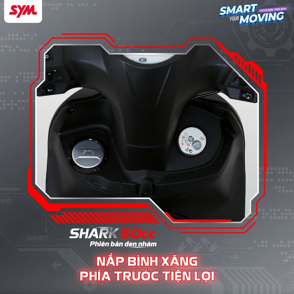 Xe ga 50cc SYM Shark Xe ga 50cc SYM Shark
