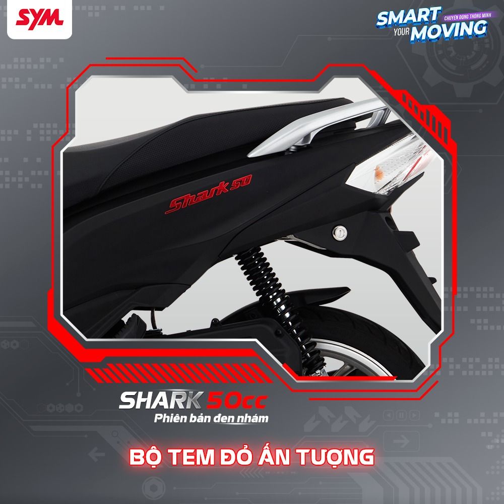 Xe ga 50cc SYM Shark Xe ga 50cc SYM Shark