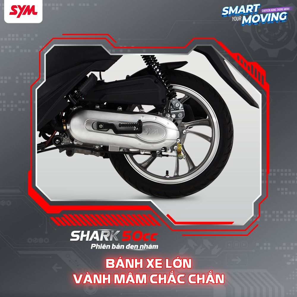 Xe ga 50cc SYM Shark Xe ga 50cc SYM Shark