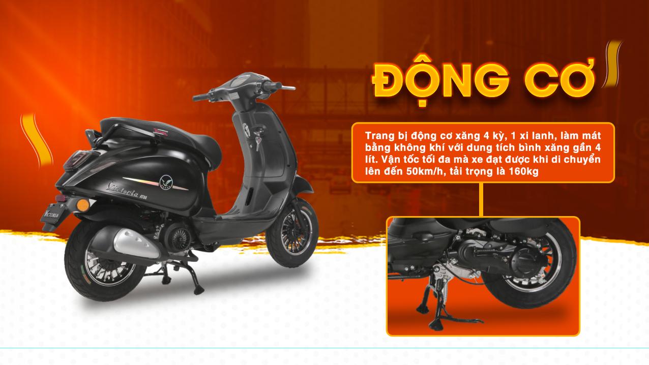 Xe ga 50cc Victoria AT88 thế hệ mới Xe ga 50cc Victoria AT88 thế hệ mới