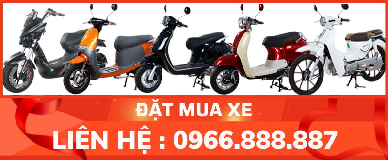 Đặt mua xe qua hotline Thế Giới Xe Điện