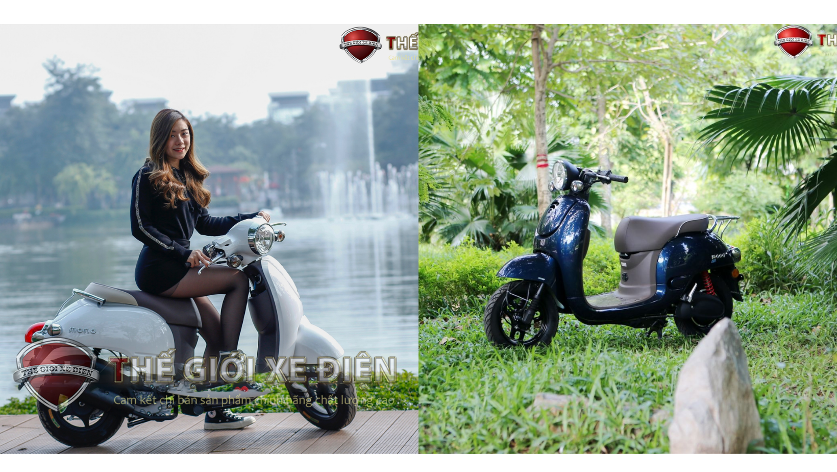 Xe máy điện Honda Mono và xe ga 50cc Gionro