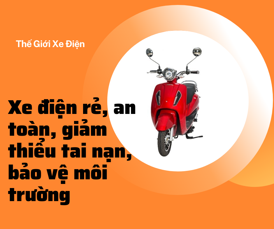 Sống vui cùng với 3 lợi ích đến từ xe điện