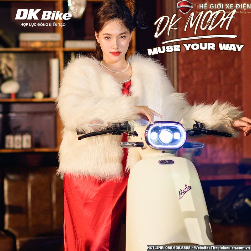 Xe Điện Cho Người Đi Làm: Chọn Ngay DK Lyva Moda